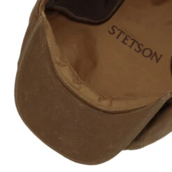Hatteras Wax Flatcap Mit Ohrenklappen By Stetson -Hut Discounter Hatteras Wax Flatcap mit Ohrenklappen by Stetson braun.62807 2rf11