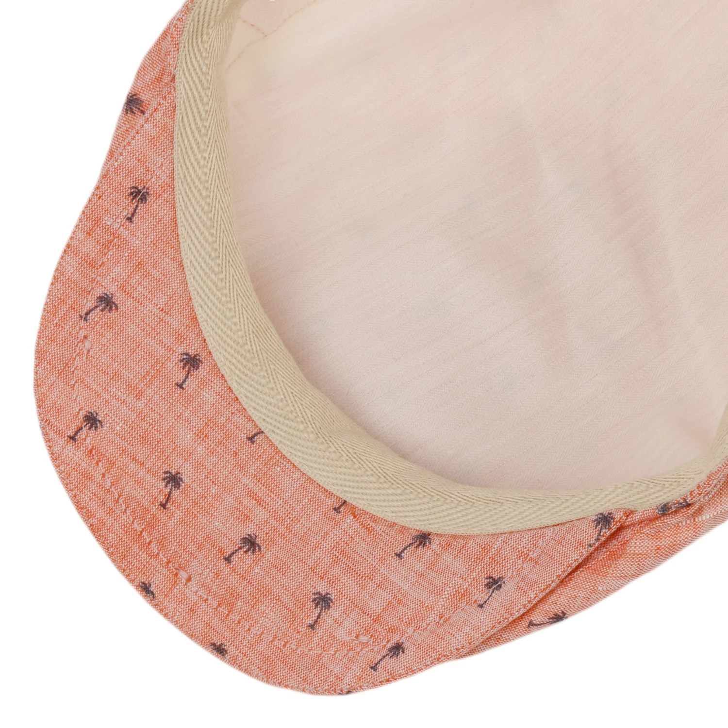 Hawaii Orange Flatcap By Lierys 2 Hawaii Orange Flatcap By Lierys – Bild 2