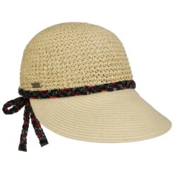 Helene Visor Strohcap By Betmar -Hut Discounter Helene Visor Strohcap by Betmar natur.64127 rf40