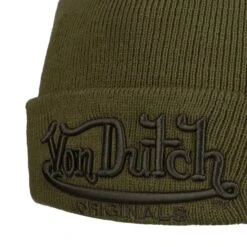 Heritage Logo Beanie By Von Dutch 8 Heritage Logo Beanie By Von Dutch -Hut Discounter Heritage Logo Beanie by Von Dutch oliv.64566 4rf14