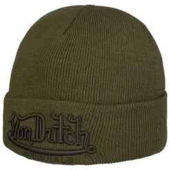 Heritage Logo Beanie By Von Dutch 10 Heritage Logo Beanie By Von Dutch -Hut Discounter Heritage Logo Beanie by Von Dutch oliv.64566 rf14