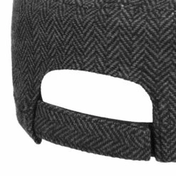 Herringbone Armycap By Lipodo -Hut Discounter Herringbone Armycap by Lipodo schwarz grau.48654 3rf179