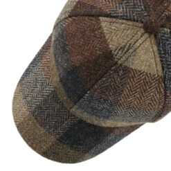 Herringbone Check Cap By Lierys
