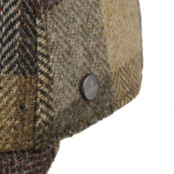 Herringbone Check Cap By Lierys -Hut Discounter Herringbone Check Cap by Lierys braun.62147 4rf11