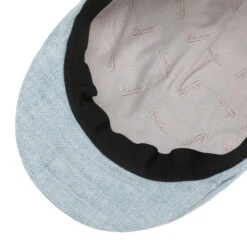Herringbone Leinen Flatcap By Borsalino 11 Herringbone Leinen Flatcap By Borsalino -Hut Discounter Herringbone Leinen Flatcap by Borsalino blau.62360 2rf2