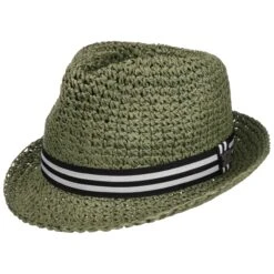 Honalo Trilby Crochet Strohhut By Chillouts -Hut Discounter Honalo Trilby Crochet Strohhut by Chillouts oliv.65920 rf14
