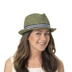 Honalo Trilby Crochet Strohhut By Chillouts -Hut Discounter Honalo Trilby Crochet Strohhut by Chillouts.65920 7