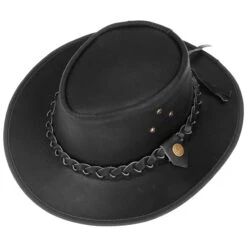 Hooley Lederhut By Scippis -Hut Discounter Hooley Lederhut by Scippis schwarz.43770 1rf4