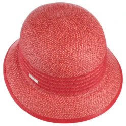Isa Twotone Cloche Strohglocke By Seeberger -Hut Discounter Isa Twotone Cloche Strohglocke by Seeberger rot meliert.50852 1rf44
