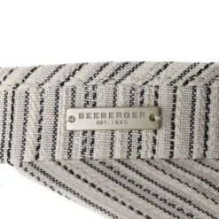 Jaliva Stripe Mix Visor By Seeberger -Hut Discounter Jaliva Stripe Mix Visor by Seeberger schwarz.64882 4rf4