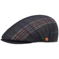 Jasper Fancy Flatcap By Mayser -Hut Discounter Jasper Fancy Flatcap by Mayser blau.57858 rf2