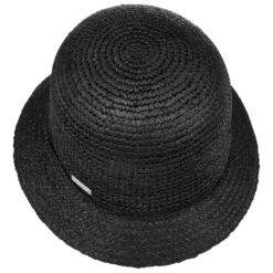 Jule Strohglocke By Seeberger -Hut Discounter Jule Strohglocke by Seeberger schwarz.60679 1rf4