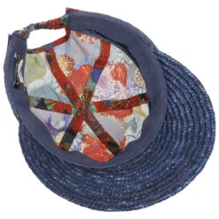 Kamila Flowers Strohcap By Seeberger -Hut Discounter Kamila Flowers Strohcap by Seeberger blau.58301 2rf2