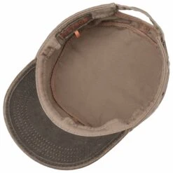 Katonah Cotton Army Cap By Stetson -Hut Discounter Katonah Cotton Army Cap by Stetson hellbraun.49821 2rf175