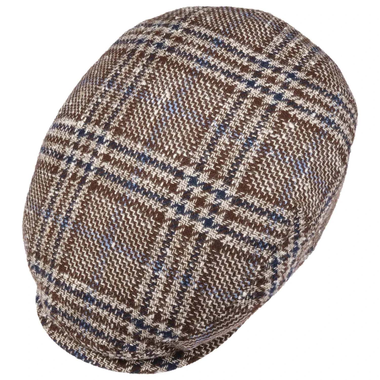 Kent Check Kaschmir-Seide Flatcap By Stetson 1 Kent Check Kaschmir-Seide Flatcap By Stetson
