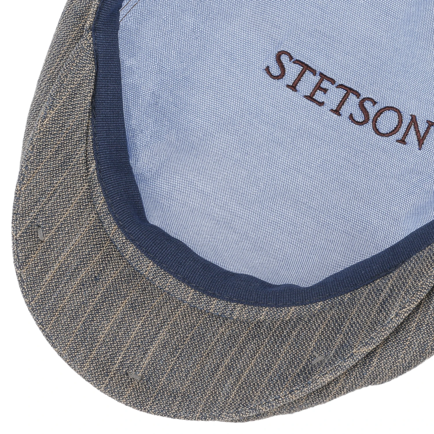 Kent Colin Stripes Flatcap By Stetson 4 Kent Colin Stripes Flatcap By Stetson – Bild 4