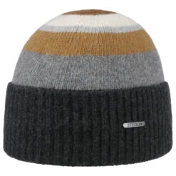 Lascover Wool Umschlagmütze By Stetson -Hut Discounter Lascover Wool Umschlagmuetze by Stetson dunkelgrau.62168 rf23