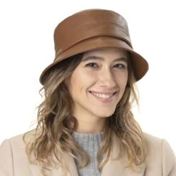 Leder Glockenhut By Seeberger 15 Leder Glockenhut By Seeberger -Hut Discounter Leder Glockenhut by Seeberger.63279 7