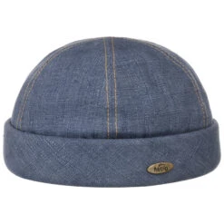 Leinen Dockermütze -Hut Discounter Leinen Dockermuetze denim.59818 6rf38