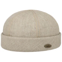 Leinen Dockermütze -Hut Discounter Leinen Dockermuetze hellbeige.59818 rf47