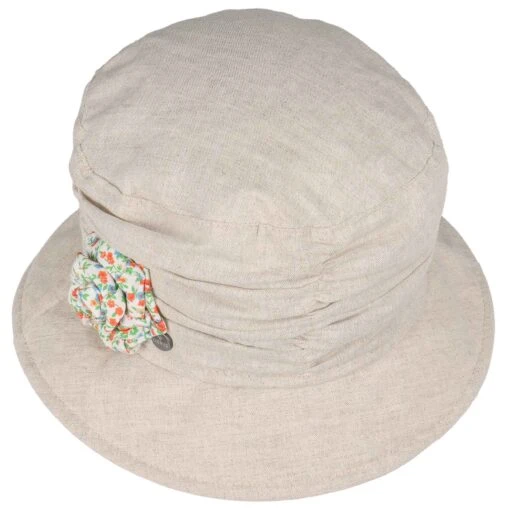 Linella Flower Stoffhut By Lierys 1 Linella Flower Stoffhut By Lierys -Hut Discounter Linella Flower Stoffhut by Lierys beige.53371 1rf15