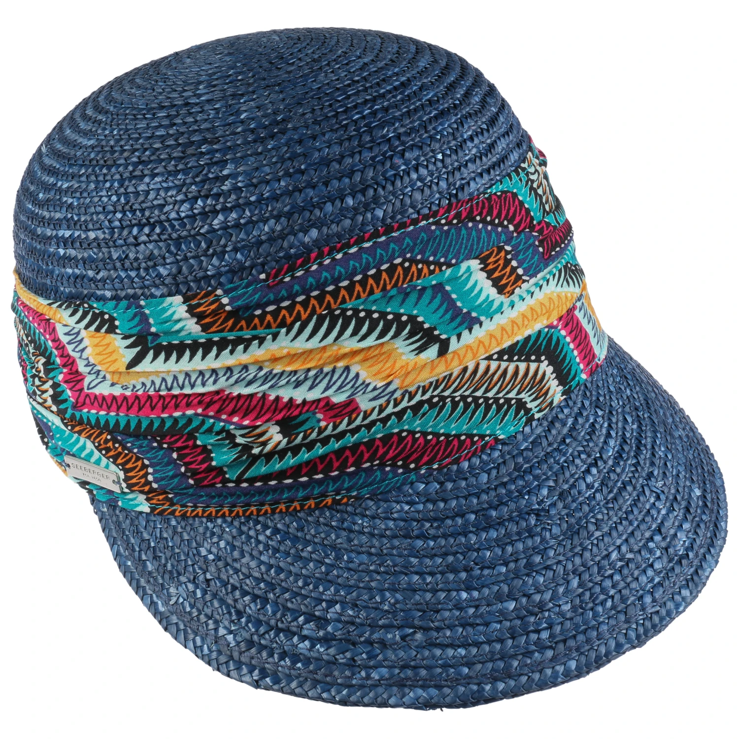 Lioma Strohcap Mit Ethnomuster By Seeberger 1 Lioma Strohcap Mit Ethnomuster By Seeberger