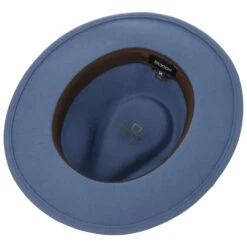 Mester Fedora Wollhut By Brixton -Hut Discounter Mester Fedora Wollhut by Brixton blau.60969 2rf2