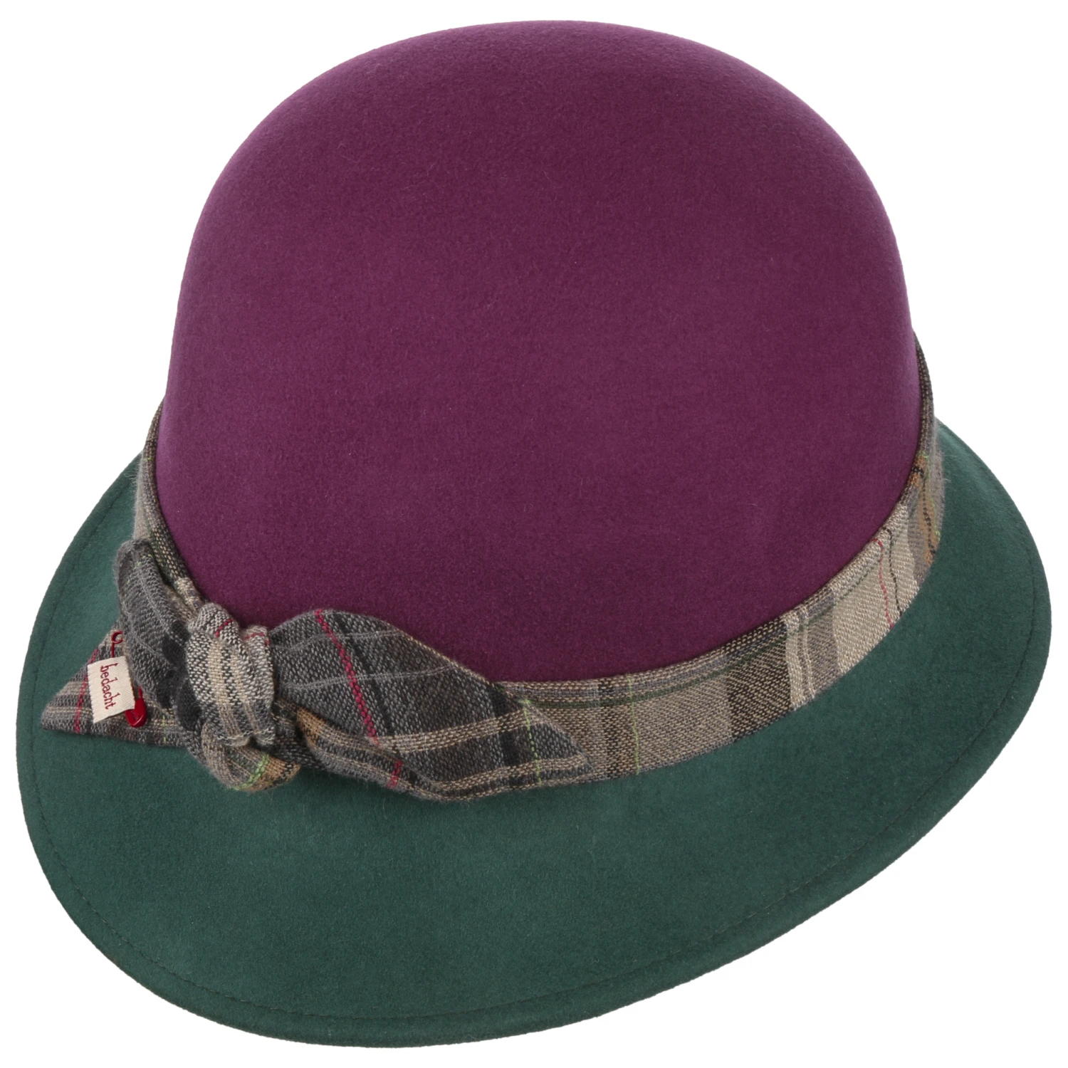 Mitola Twotone Damenhut Mit Kaschmir By Bedacht 2 Mitola Twotone Damenhut Mit Kaschmir By Bedacht – Bild 2