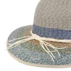 Multi-Stripes Schlapphut -Hut Discounter Multi Stripes Schlapphut hellblau.59831 5rf9