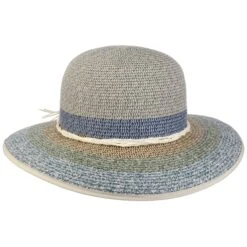 Multi-Stripes Schlapphut -Hut Discounter Multi Stripes Schlapphut hellblau.59831 rf9