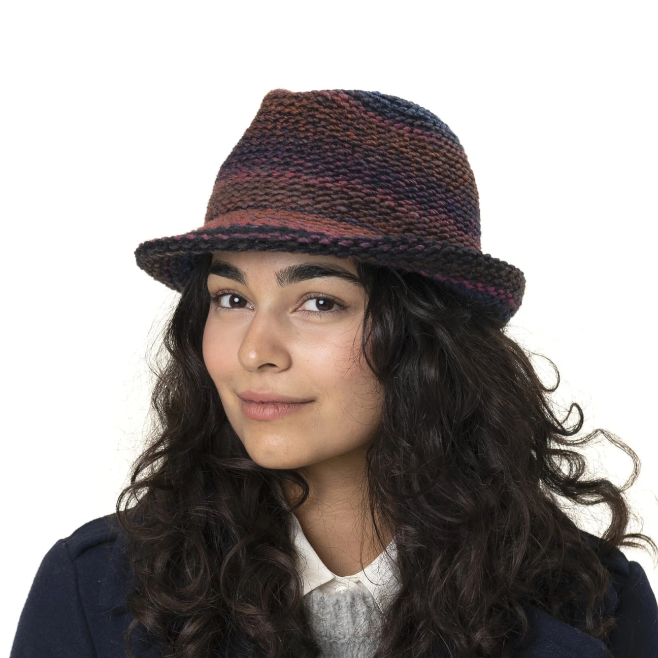 Multicolour Trilby Strickhut By Bedacht 9 Multicolour Trilby Strickhut By Bedacht – Bild 9