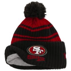 NFL 22 SPRTKNT 49ers Beanie By New Era