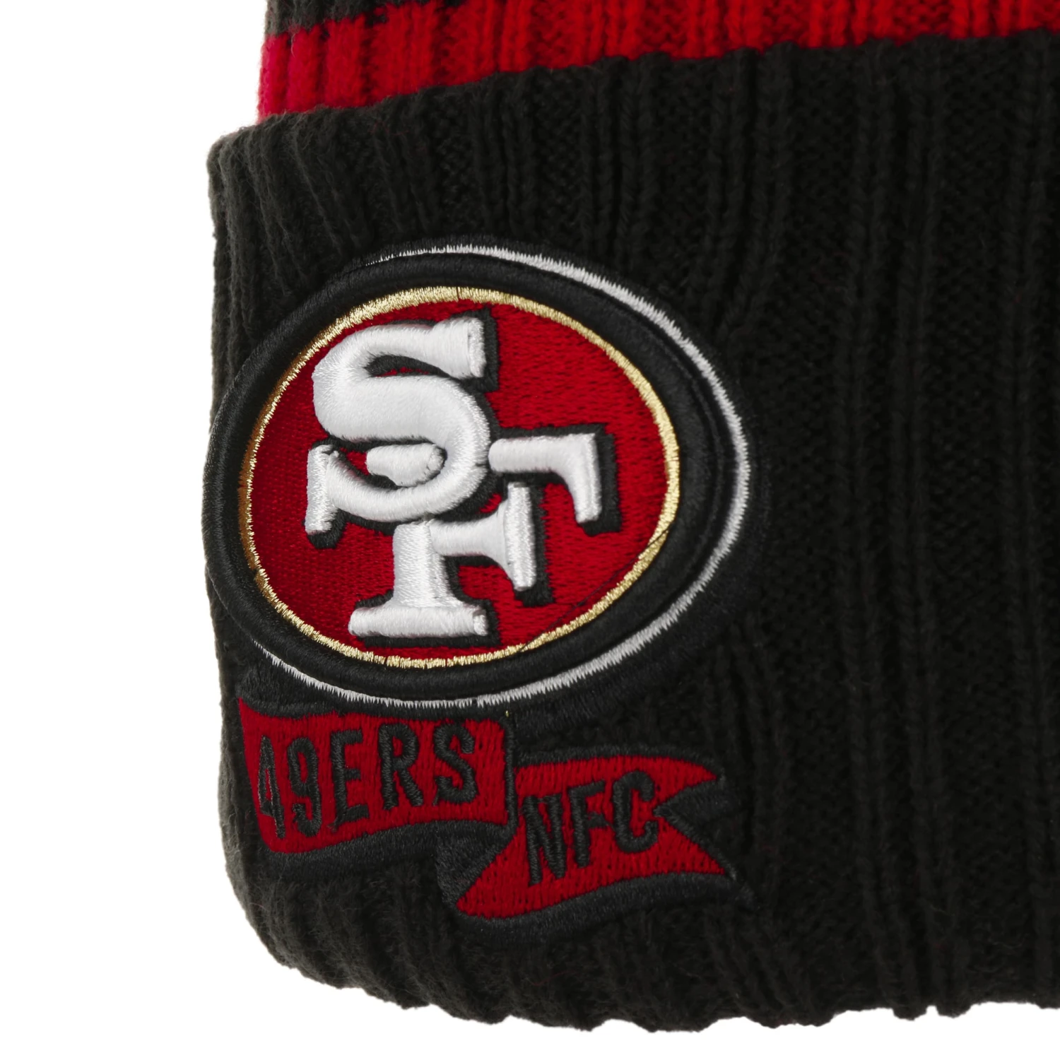 NFL 22 SPRTKNT 49ers Beanie By New Era 2 NFL 22 SPRTKNT 49ers Beanie By New Era – Bild 2