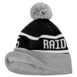 NFL Raiders Jake Cuff Beanie By New Era
