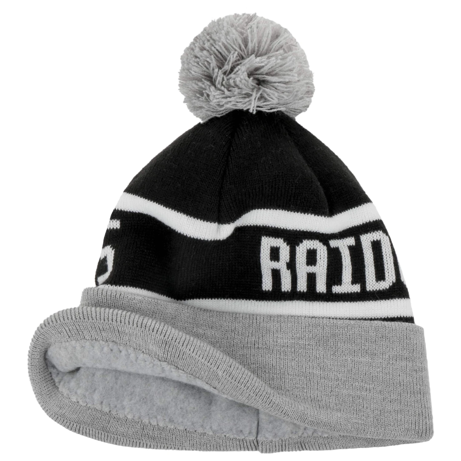 NFL Raiders Jake Cuff Beanie By New Era 1 NFL Raiders Jake Cuff Beanie By New Era