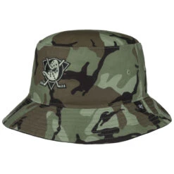 '47 BRAND NHL Ducks Sector Bucket Stoffhut By 47 Brand -Hut Discounter NHL Ducks Sector Bucket Stoffhut by 47 Brand camouflage.63058 rf61