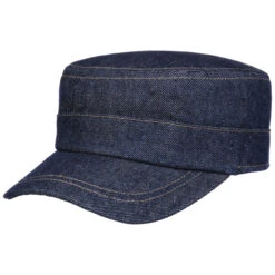 New Denim Army Cap By Stetson -Hut Discounter New Denim Army Cap by Stetson denim.60991 rf38