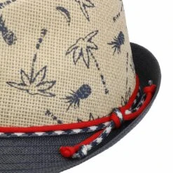 Palms And Pineapples Kids Strohhut -Hut Discounter Palms and Pineapples Kids Strohhut blau.65869 4rf2