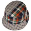 Plaid Mashup Bucket Fischerhut By Kangol