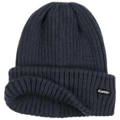 Ripp Mütze By Eisbär -Hut Discounter Ripp Muetze by Eisbaer blau.31282 1rf2