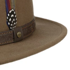 Rivello Traveller Wollhut By Stetson -Hut Discounter Rivello Traveller Wollhut by Stetson braun.58871 4rf11