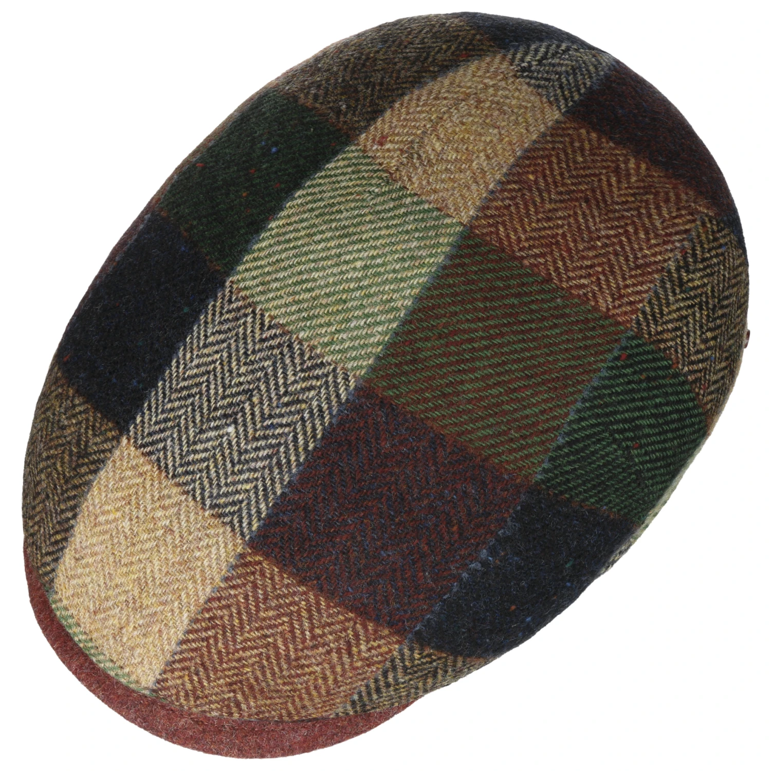 Salveno Wool Check Flatcap By Alfonso DEste 1 Salveno Wool Check Flatcap By Alfonso DEste