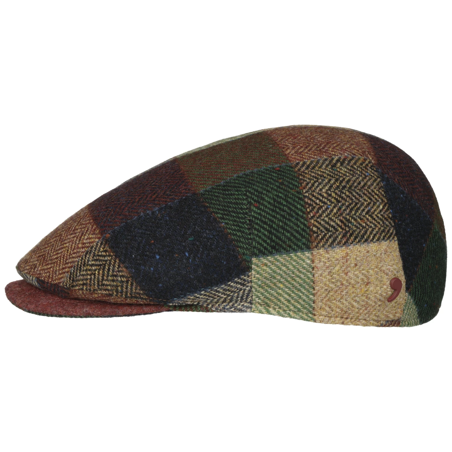 Salveno Wool Check Flatcap By Alfonso DEste 4 Salveno Wool Check Flatcap By Alfonso DEste – Bild 4