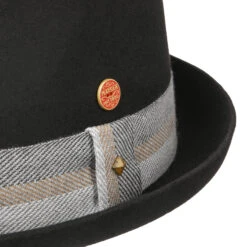 Samu Soft Pork Pie Wollhut By Mayser -Hut Discounter Samu Soft Pork Pie Wollhut by Mayser schwarz.57843 4rf4