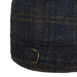 Shetland Wool Check Armycap By Mayser -Hut Discounter Shetland Wool Check Armycap by Mayser blau.63492 3rf2