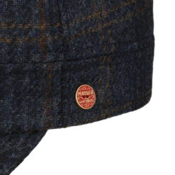 Shetland Wool Check Armycap By Mayser -Hut Discounter Shetland Wool Check Armycap by Mayser blau.63492 5rf2