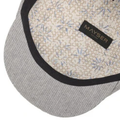 Simon Stripes Flatcap By Mayser -Hut Discounter Simon Stripes Flatcap by Mayser grau.59122 2rf13