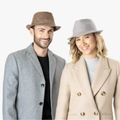 Smooth Trilby Lederhut By Lipodo -Hut Discounter Smooth Trilby Lederhut by Lipodo.48709 8