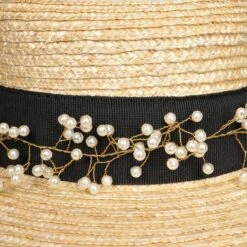 Soraja Strohhut Mit Perlen By Lierys -Hut Discounter Soraja Strohhut mit Perlen by Lierys natur.53308 5rf40