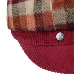 Squares Ballonmütze By Lierys -Hut Discounter Squares Ballonmuetze by Lierys himbeerrot.63767 4rf101